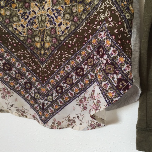 🌵 REWIND geometric boho pattern long sleeve shirt - Picture 4 of 4